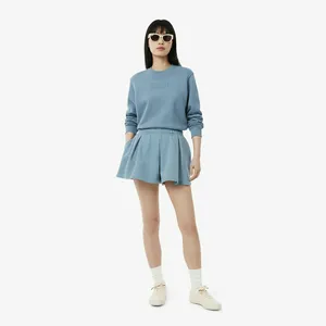 Шорты Lacoste плиссированные, синий, арт. GF0261