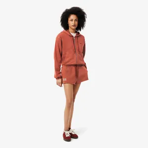Шорты Lacoste с эффектом стирки, коричневый, арт. GF9592