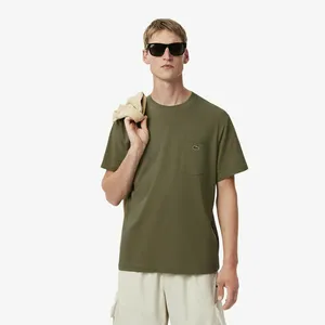 Футболка Lacoste с карманом, хаки, арт. TH2827