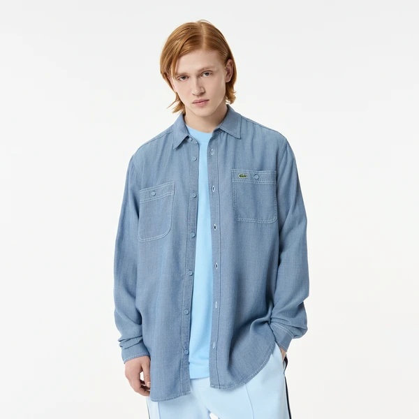 Рубашка Lacoste, голубой, арт. CH0515