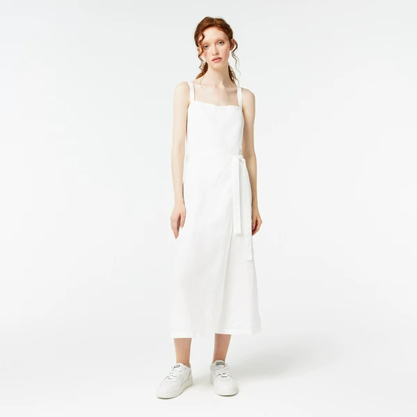 Платье Lacoste прямое, белый, арт. EF0221