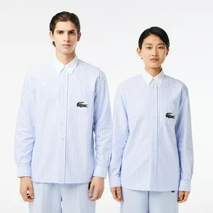 Рубашка Lacoste Croc 80's, голубой, арт. CH7610
