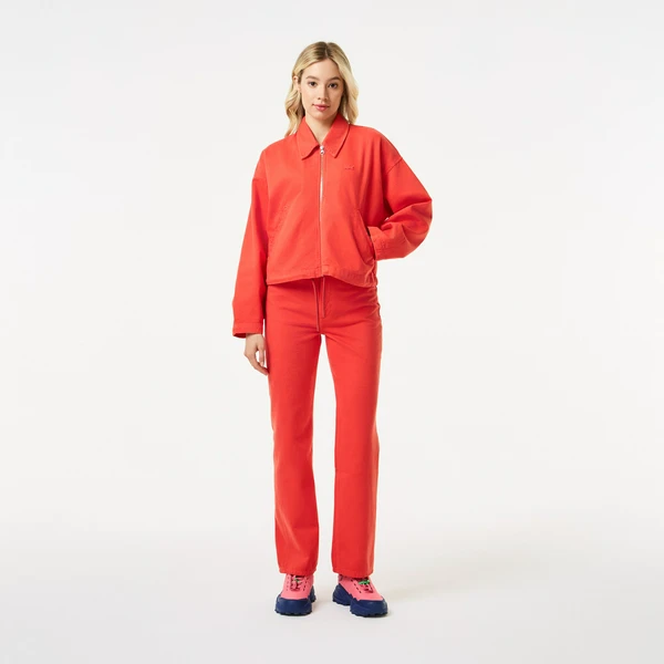 Джинсы Lacoste прямые, красный, арт. HF8408