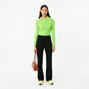 Брюки Lacoste с высокой талией, черный, арт. HF1941