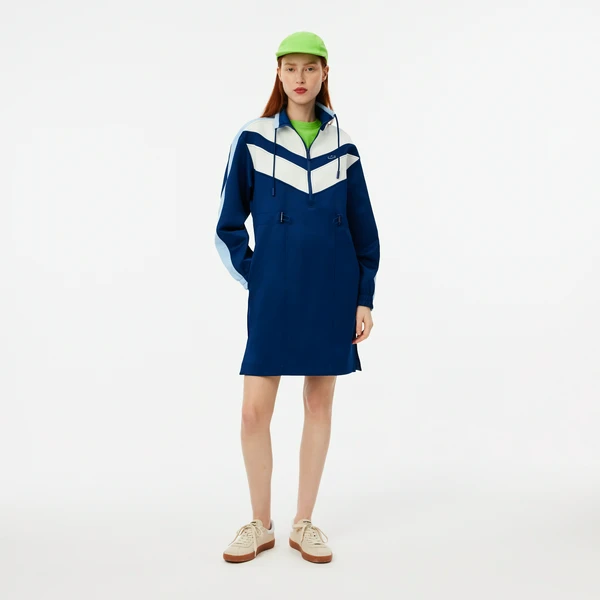 Платье-толстовка Lacoste, синий, арт. EF4946
