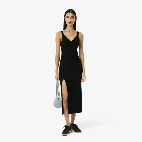 Платье Lacoste бесшовное, черный, арт. EF9270