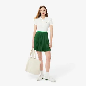Юбка плиссированная Lacoste, зеленый, арт. JF1403