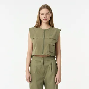 Рубашка без рукавов Lacoste, хаки, арт. CF0506