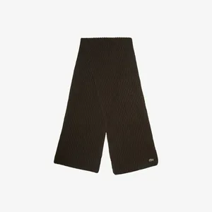 Шарф Lacoste, коричневый, арт. RE2604