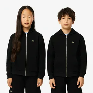 Толстовка Lacoste на молнии, черный, арт. SJ9723