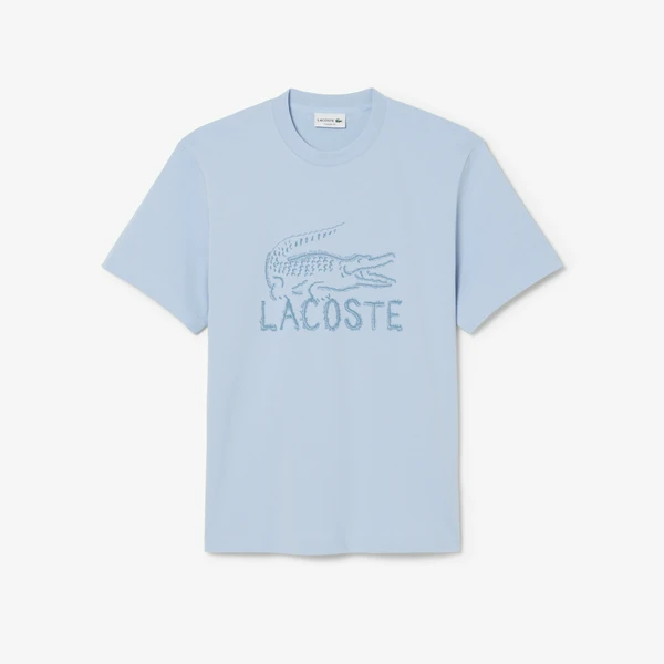 Футболка Lacoste TH1427, голубой, арт. TH1427