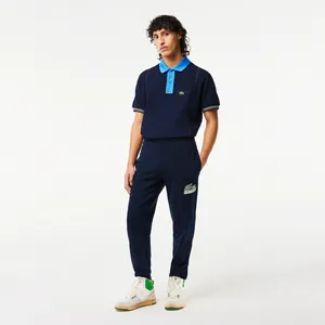 Мужские спортивные брюки Lacoste Slim Fit, синий, арт. XH5089