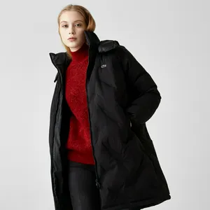 Женское стеганое пальто Lacoste, черный, арт. BF2175R
