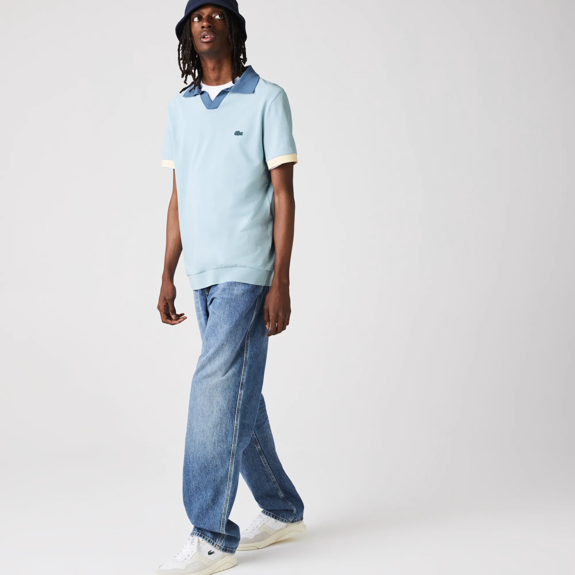 Поло Lacoste Regular Fit, голубой, арт. PH9705