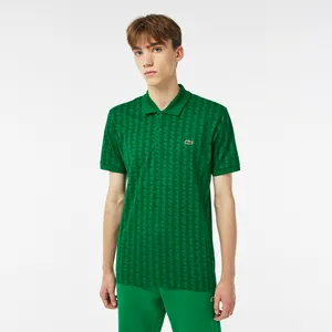 Мужское поло Lacoste Slim Fit, зеленый, арт. PH2410
