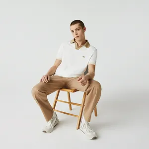 Мужское поло Lacoste Regular Fit, белый, арт. PH9705