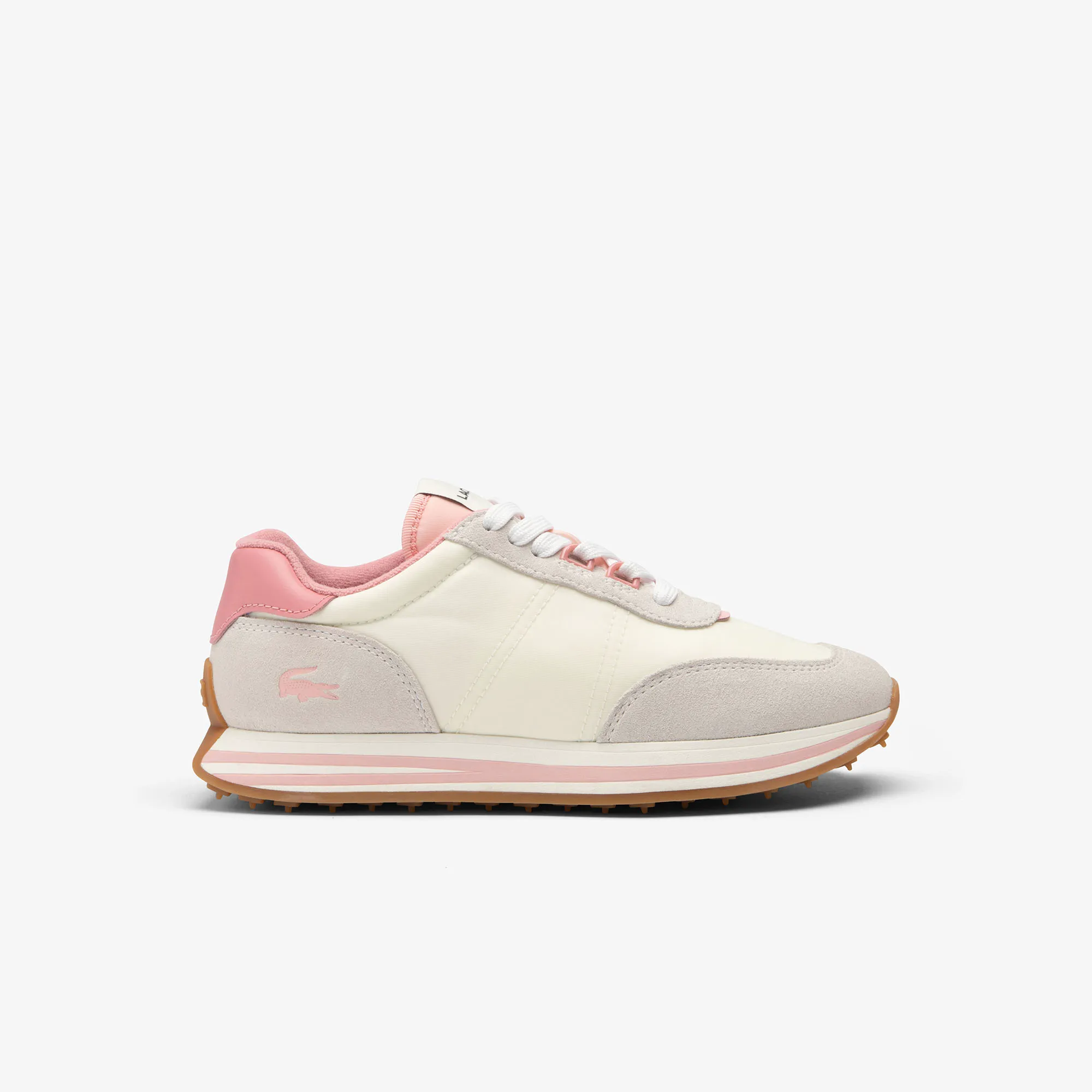 Женские кеды Lacoste L-SPIN 124 1 SFA, бежевый, арт. 747SFA0018