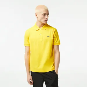 Мужское поло Lacoste L1212 Classic Fit, желтый, арт. L1212