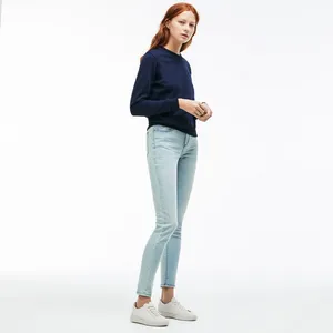 Женские эластичные джинсы Lacoste L!VE, синий, арт. HF2897