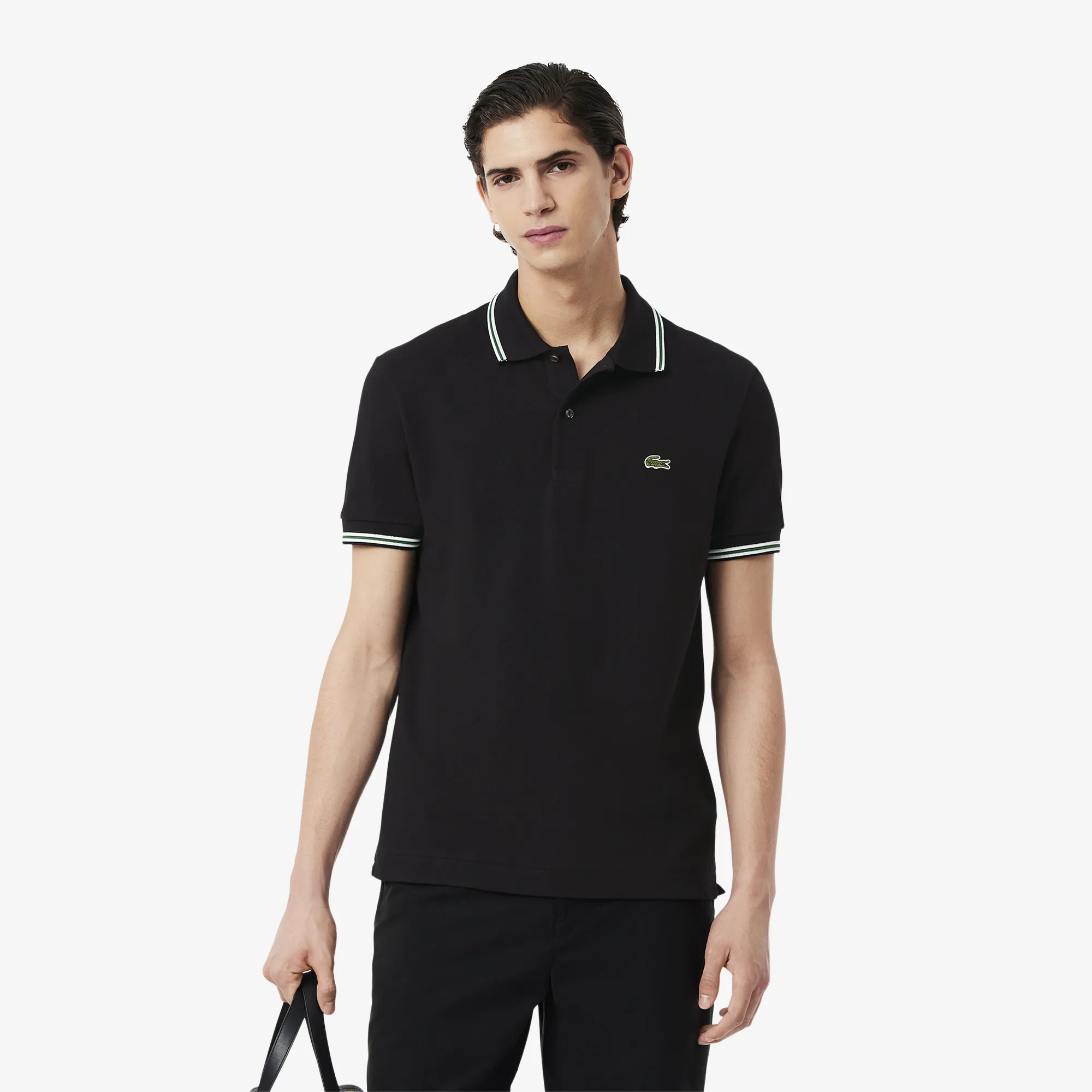 Мужское поло Lacoste, черный, арт. PH9875