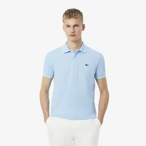 Мужское поло Lacoste из хлопка, голубой, арт. PH9875