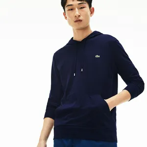Мужская футболка Lacoste с капюшоном, синий, арт. TH9349