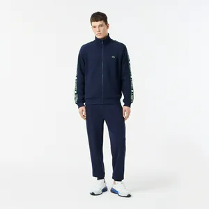 Мужские спортивные брюки Lacoste из эластичного хлопка, синий, арт. XH0512