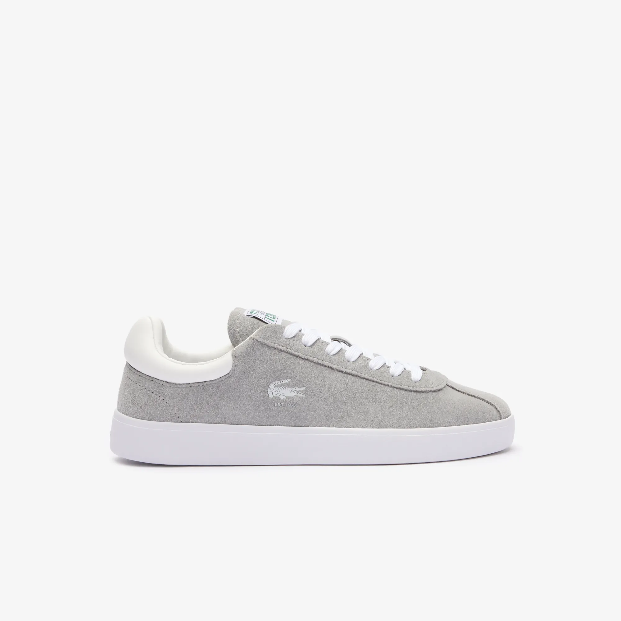 Мужские кеды Lacoste BASESHOT 124 2 SMA, серый, арт. 747SMA0093
