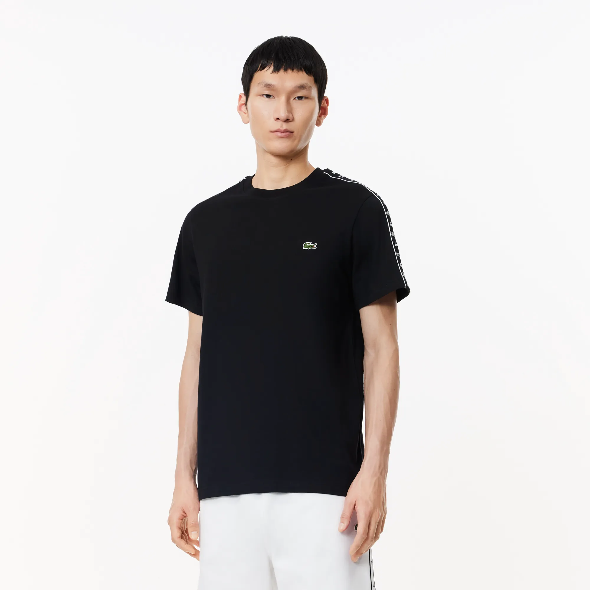 Мужская футболка Lacoste Loose Fit, черный, арт. TH7404