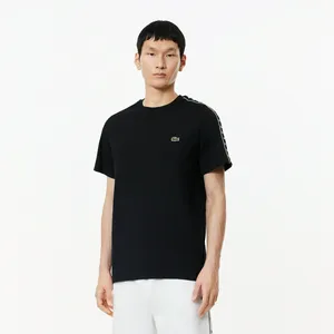 Мужская футболка Lacoste Loose Fit, черный, арт. TH7404
