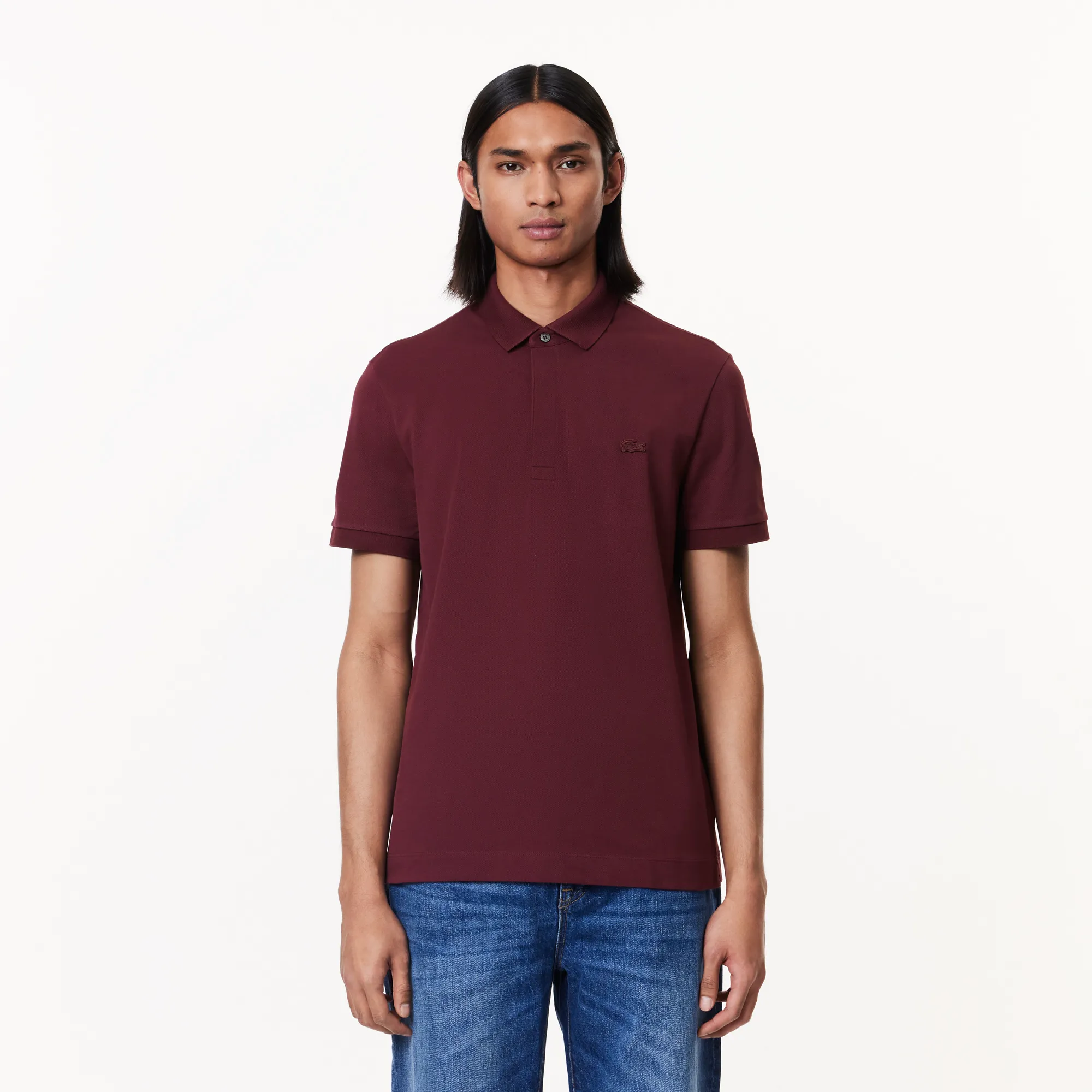 Мужское поло Lacoste PARIS Regular Fit, красный, арт. PH5522