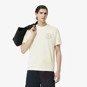 Мужская футболка Lacoste из органического хлопка, белый, арт. TH0125