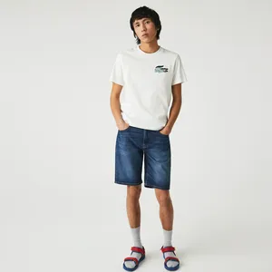 Мужские джинсовые шорты Lacoste Slim Fit, синий, арт. FH7541