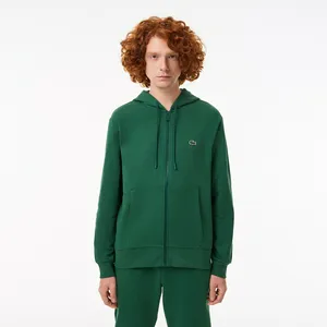 Мужская толстовка Lacoste на молнии, зеленый, арт. SH9626T
