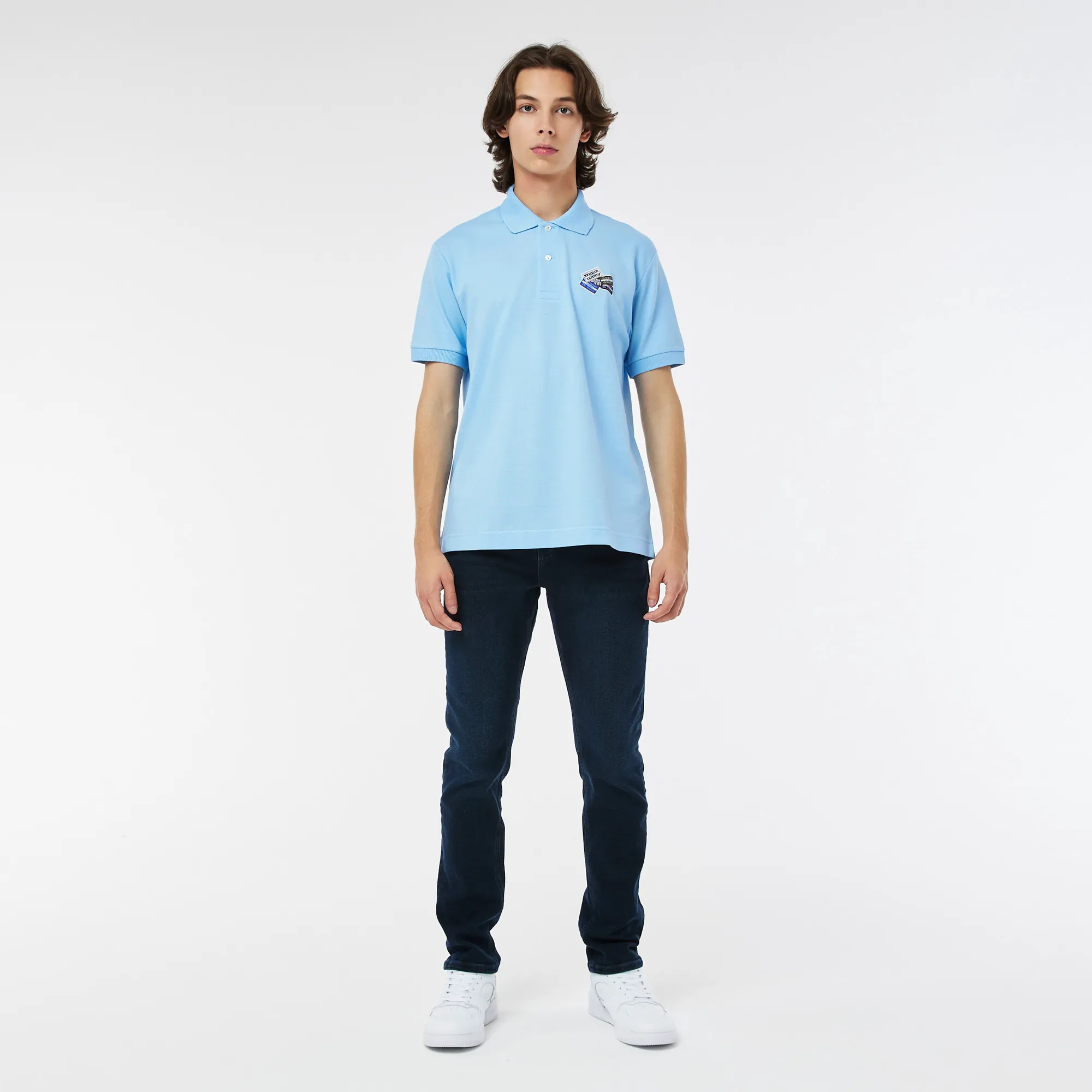 Мужские джинсы Lacoste Slim Fit, синий, арт. HH2471