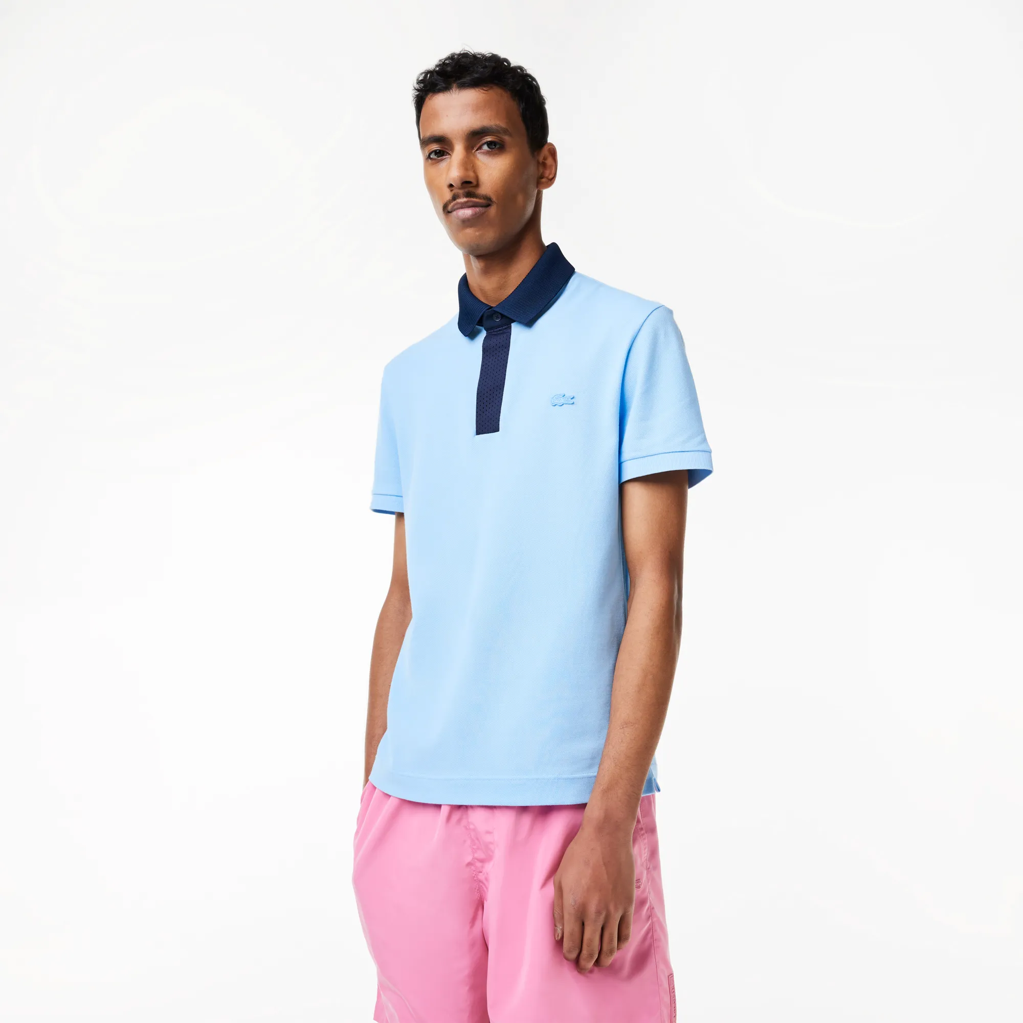 Мужское поло Lacoste Regular Fit, голубой, арт. PH5367