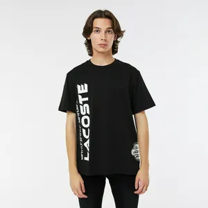Мужская футболка Lacoste Relaxed Fit, черный, арт. TH2404