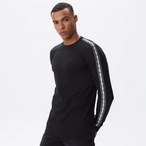 Мужской лонгслив Lacoste Relaxed Fit, черный, арт. TH2403L