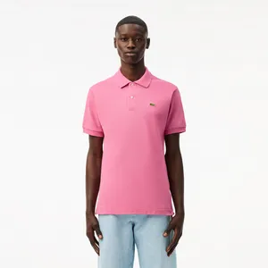Мужское поло Lacoste L1212 Classic Fit, розовый, арт. L1212