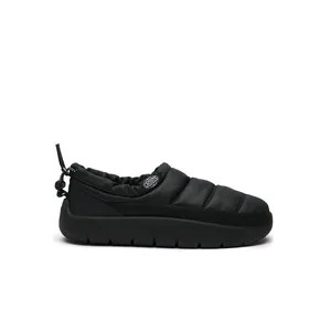 Женские утеплённые слипоны Lacoste SERVE SLIPPER, черный, арт. 746CFA0031