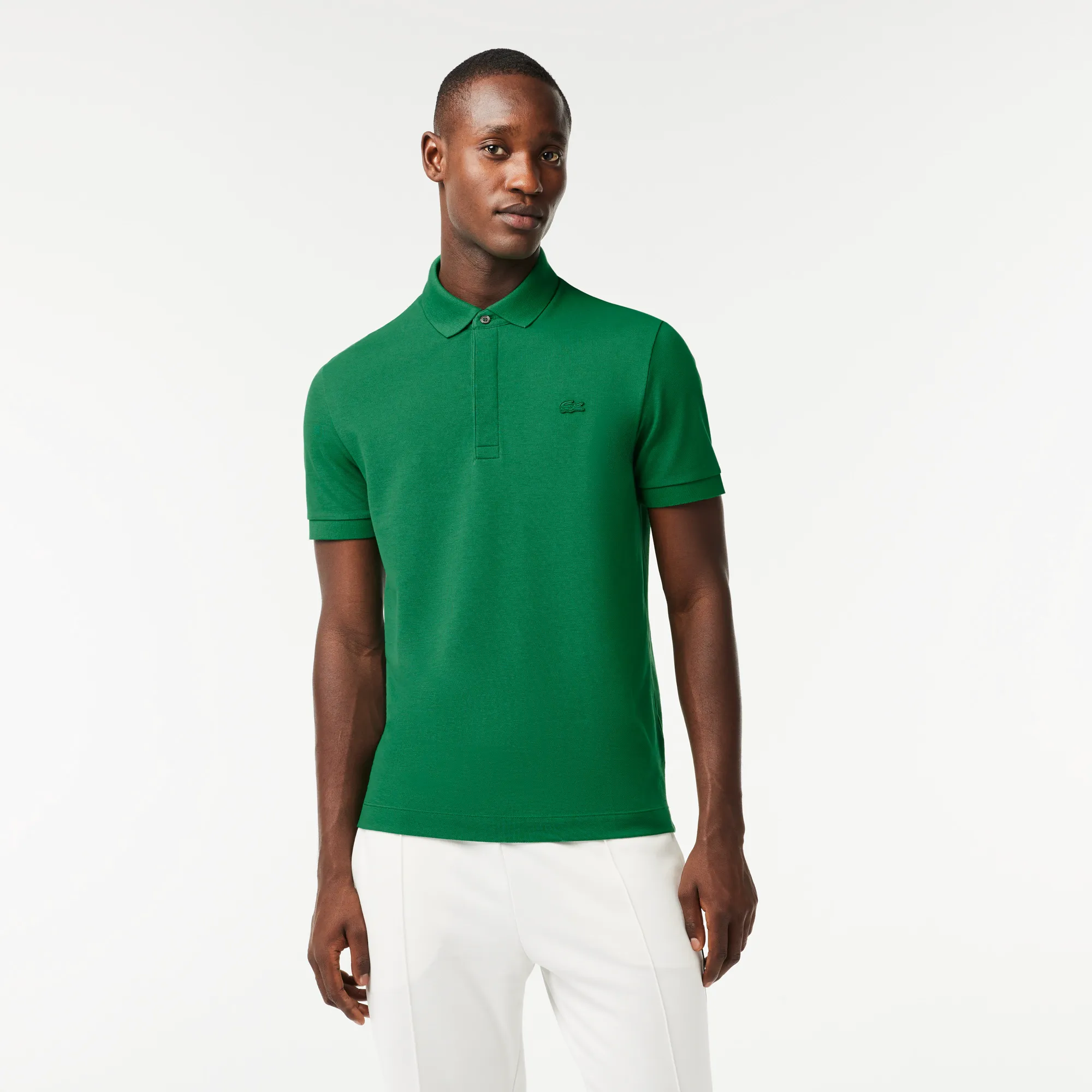 Мужское поло Lacoste PARIS Regular Fit, зеленый, арт. PH5522