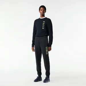 Мужские спортивные брюки Lacoste с флисом, синий, арт. XH3585