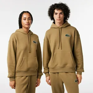 Толстовка Lacoste Unisex из хлопка, коричневый, арт. SH6404