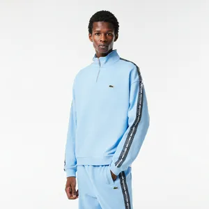Мужская толстовка Lacoste из хлопка, голубой, арт. SH2103