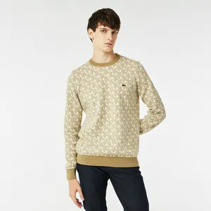 Мужской свитер Lacoste Relaxed Fit, коричневый, арт. AH2413