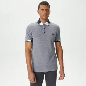 Мужское хлопковое поло Lacoste, синий, арт. PH0424