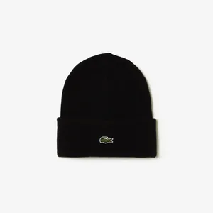 Шерстяная шапка Lacoste Unisex, черный, арт. RB9825