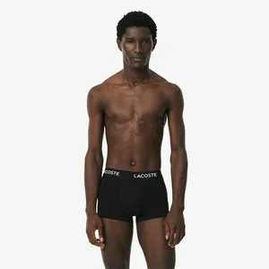 Мужское нижнее бельё Lacoste из хлопка, черный, арт. 5H1292
