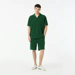 Мужские шорты Lacoste из хлопка, зеленый, арт. GH0535