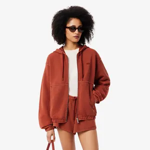 Женская толстовка Lacoste Loose Fit, коричневый, арт. SF9997
